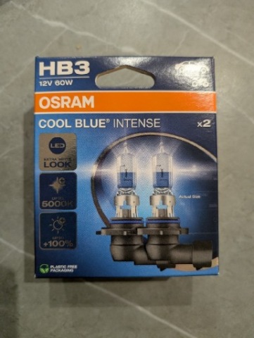 ЛАМПОЧКИ HB3 OSRAM COOL BLUE INTENSE 