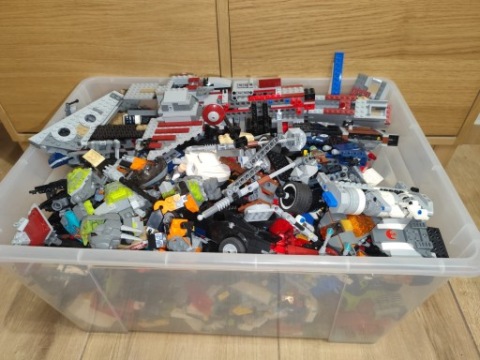 Klocki LEGO mix 9,6 kg 