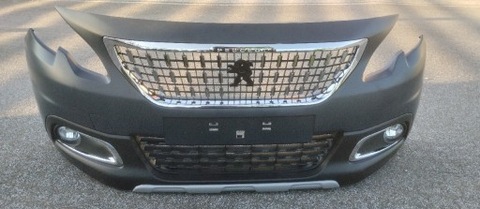 BUMPER FRONT PEUGEOT 2008 FACELIFT 16-19 WITHOUT PARKTRONIC  