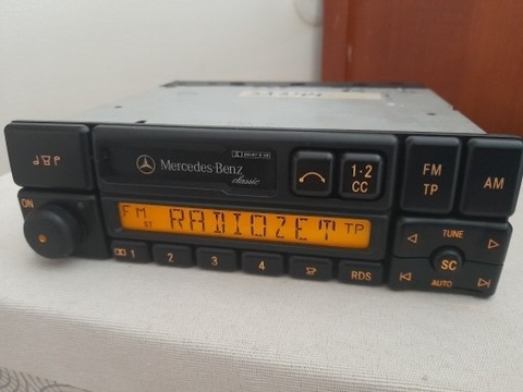 RADIO MERCEDES BECKER CLASSIC R129 W124 W140 W210  