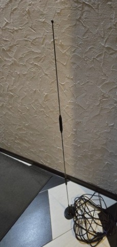 АНТЕНА CB MAGNESOWA 120CM + КАБЕЛЬ 