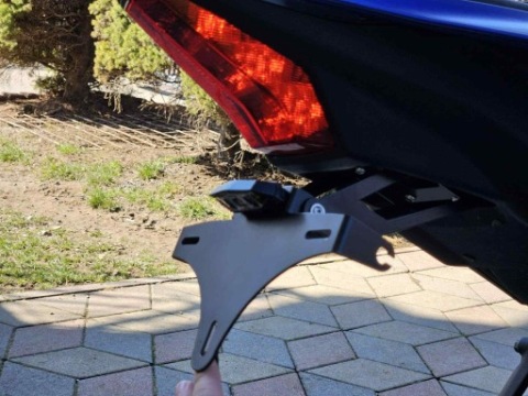 AKCESORYJNE, КОРОТКІ КРІПЛЕННЯ НОМЕРА НОМЕРА YAMAHA YZF R125 2019+ 