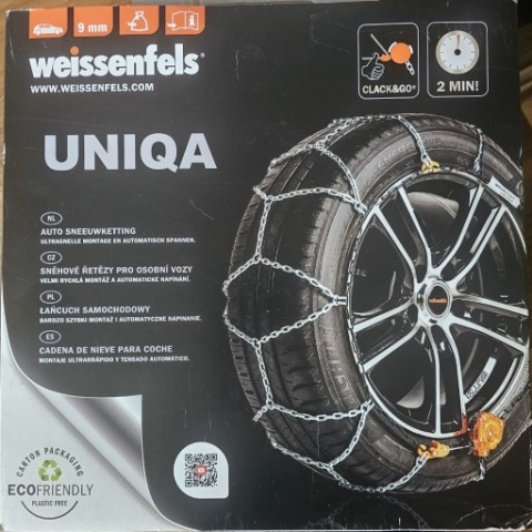 Weissenfels Clack&Go Uniqa M32 gr.90 łańcuchy śniegowe Clack&Go