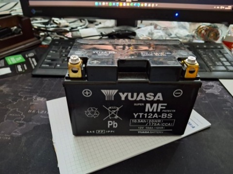 АКУМУЛЯТОР YUASA YT12A-BS 