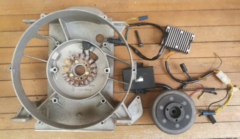 BMW R45 R65 R80 R100 АПАРАТ ZAPLONOWY, ALTERNATOR, ROSENBAUER FOX 1 