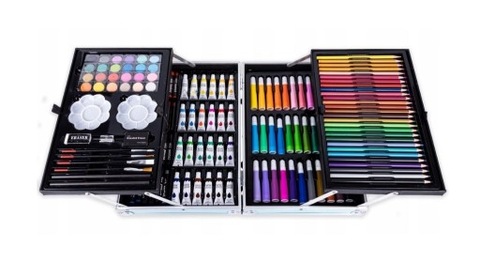 Zestaw Artystyczny Dla Dzieci W Walizce 145 Elementów