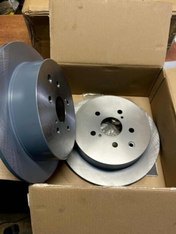 LEXUS RX 450H 09-15R RX 350 ДИСКИ КОЛОДКИ ЗАД КОМПЛЕКТ 