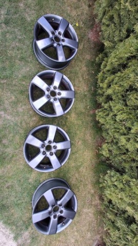 ДИСКИ АЛЮМІНІЄВІ 16 ДЮЙМИ 5X112 R16 ЦІНА ZA 4 ШТУКИ 