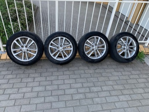 ОРИГИНАЛЬНЫЙ КОМПЛЕКТ КОЛЕС TOYOTA 16”- АЛЮ Z УСТАНОВКИ 