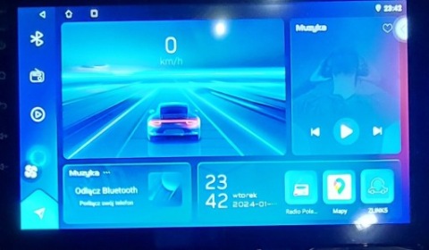 НОВЕ РАДІО АВТОМОБІЛЬНИЙ ANDROID 2DIN 2GB/32GB + CARPLAY I KAMERA! 