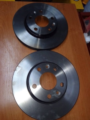 2 X КОМПЛЕКТ DF6072 ДИСКИ ГАЛЬМІВНЕ RENAULT DACIA TRW 280-5 X 114,3 