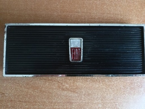 BLIND PLUG GRILLE RADIO FSO POLISH FIAT 125P  