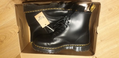 ВЗУТТЯ DR. MARTENS 1460 BEX ЧОРНИЙ SMOOTH 