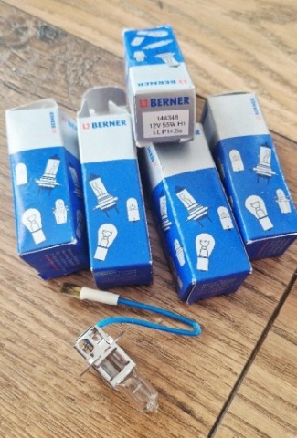 ЛАМПОЧКА H3 12V 55W BERNER 
