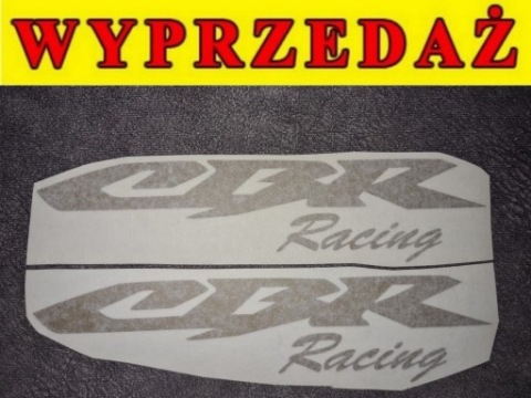 2X ЗОЛОТА НАКЛЕЙКА ЛОГОТИП CBR RACING GOLD 600RR 1000RR ЗНАЧОК ЕМБЛЕМА 