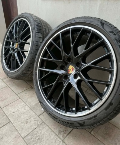 КОЛЕСА ДИСКИ PORSCHE PANAMERA 971 21 ДЮЙМИ SPORT DESIGN BBS 2ШТ 