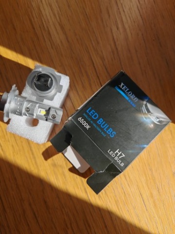 ЛАМПОЧКИ LED (СВІТЛОДІОД) H7 XELORD 6500K 14000LM 55W КОМПЛЕКТ 2 SZT. 