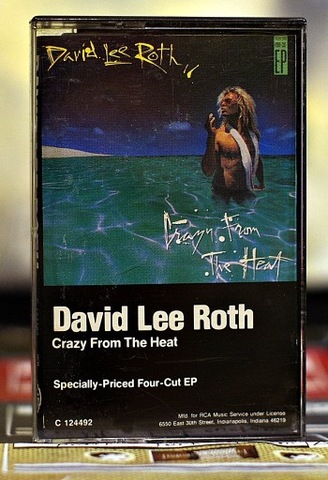 David Lee Roth - Crazy from The Heat, kaseta, US 
