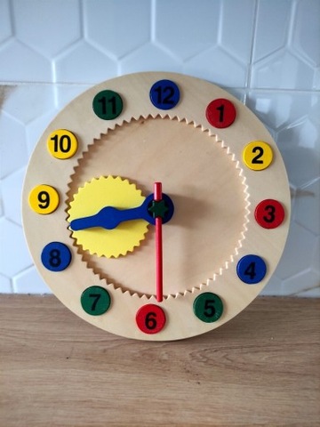 Edukacyjny Zegar Magnetyczny