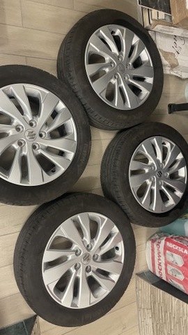 4 PIEZAS NEUMÁTICOS DE VERANO I LLANTAS 215/55 R17/ SUZUKI SX4  