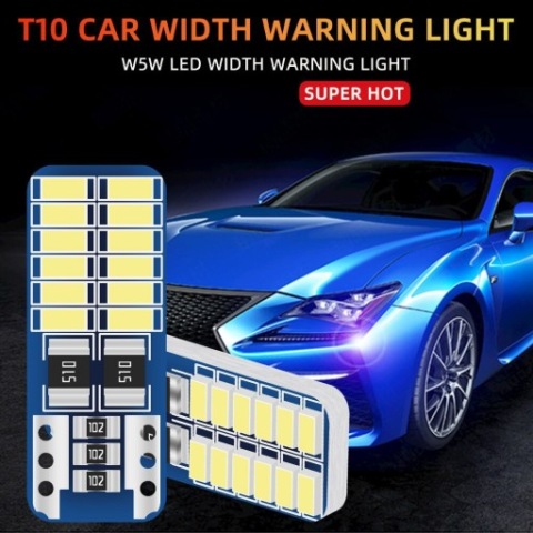 2X ЛАМПОЧКА W5W T10 24 LED (СВІТЛОДІОД) CANBUS СУПЕР ULTRA СВІТЛА *NAJLEPSZE W MEGA CENIE* 