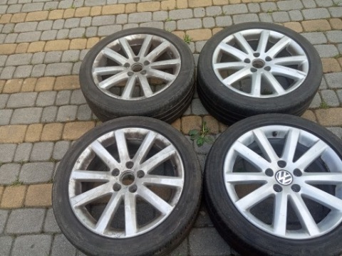 VW ПАСАТ 7.5J17H2 ET 47 ПЛЮС ШИНИ MICHELIN 215/55/17 DOT 4218 