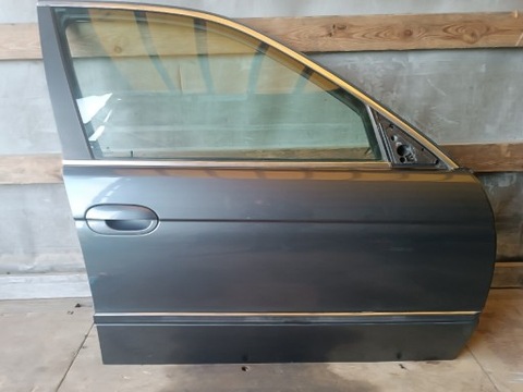 DOOR RIGHT FRONT BMW 5 E39 FACELIFT ANTHRAZIT 397/7  