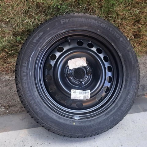 КОЛЕСО ЗАПАСНЕ OPEL 4X100 NOWE! 185X60R15 CONTINENTAL 