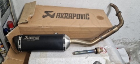 ГЛУШНИК AKRAPOVIC YAMAHA YZF125R MT125 РЕСТАЙЛ 
