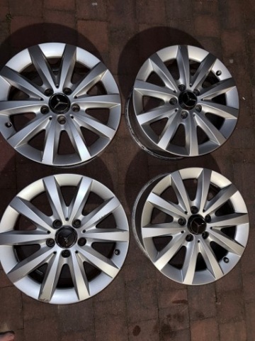 ОРИГІНАЛ ДИСКИ MERCEDES 16” 5X112 ET40 TPMS ДАТЧИКИ КОМПЛЕКТ RONAL 