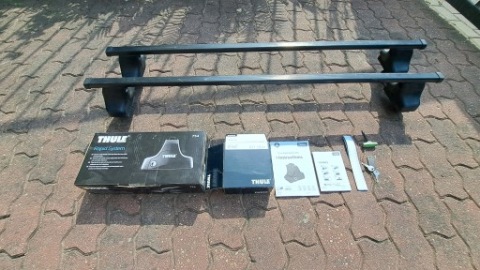 БАГАНИК НА ДАХ THULE RAPID СИСТЕМА 754 STOPY+KIT+BELKI 754+1634+7123 FOCUS 