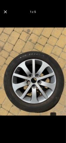 ДИСКИ АЛЮМІНІЄВІ 16 (5X114,3)+ ШИНИ ЛІТНІ DEBICA PRESTO 205/55 R16 