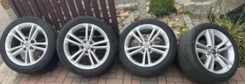 ДИСКИ АЛЮМІНІЄВІ OPEL 18” 5X110 + ШИНИ 245/45R18 