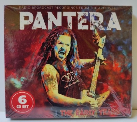 PANTERA THE EARLY YEARS 6 CD SET NUEVO  