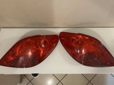 LAMPS REAR BEFORE FACELIFT PEUGEOT 207  