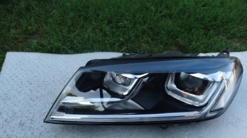 В ХОРОШОМУ СТАНІ ФАРА VW TOUAREG КСЕНОН LED (СВІТЛОДІОД) РЕСТАЙЛ 7P 7P1941033A 7P1 14- 
