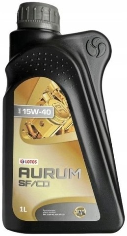 ACEITE LOTOS 15W40 AURUM SF/CD WF-K107510-0H0 1L  