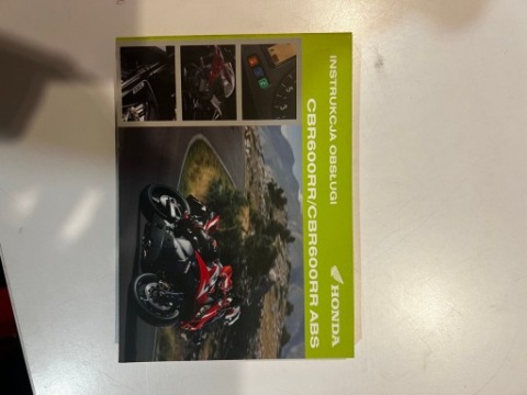 ІНСТРУКЦІЯ ОБСЛУГОВУВАННЯ DO HONDY CBR600RR 