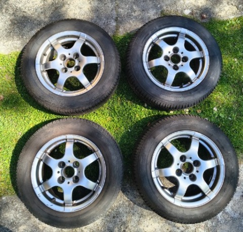 ДИСКИ 4 SZT. 4X100 6JX14H2 ET38 + ШИНИ ПОДАРУНОК 