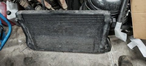 INTERCOOLER, FMIC, CHLODNICA, TURBO, ТИСКУ VOLKSWAGEN GOLF 6 ТЮНІНГ 