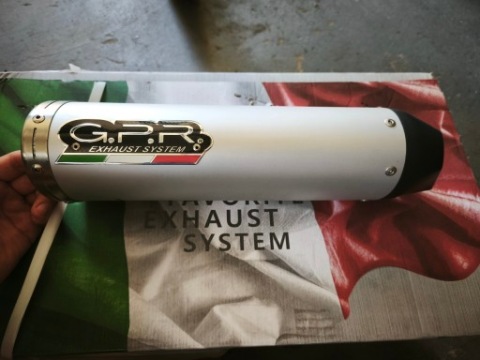 EXHAUST MUFFLER APRILIA SHIVER DORSODURO 
