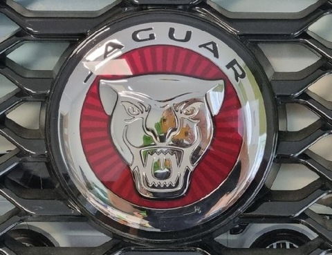 emblemat znaczek jaguar xe e i pace acc radar