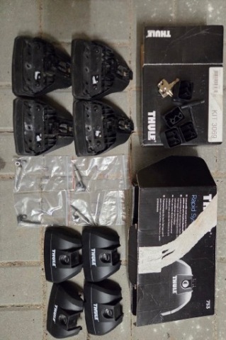 THULE НАБІР 3069 + THULE RAPID СИСТЕМА 753 MAZDA FORD 