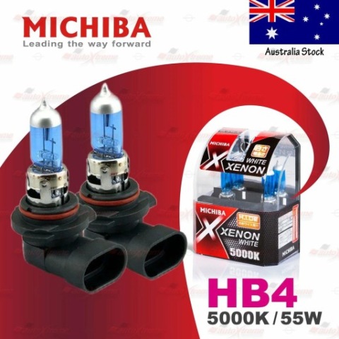 ЛАМПОЧКИ MICHIBA HB4 КСЕНОН WHITE 5000K 2 SZT. 