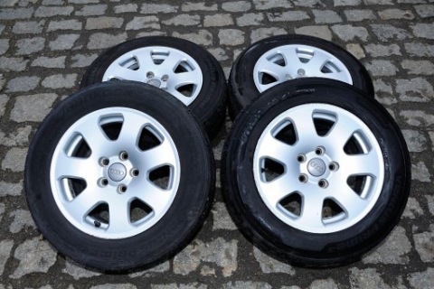 AUDI АЛЮ ДИСКИ + ШИНИ HANKOOK 
