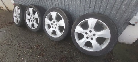 ALLOY WHEELS (TITANIUM) 225/45 R17 OPEL OMEGA B FACELIFT CHEAP DELIVERY  