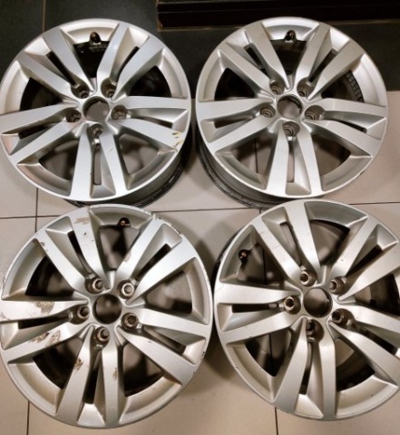 4 ТИТАНОВЫЕ ДИСКИ PEUGEOT 308 II T9 5X108 7JX16 ET44 9677989577 