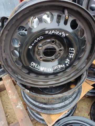 ДИСК СТАЛЬНОЙ 16 ДЮЙМЫ ET37 5X110 OPEL ZAFIRA B ASTRA H MERIVA 