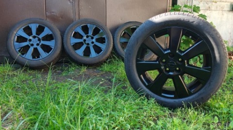 КОМПЛЕКТ КОЛІС RONAL 7J R17 ET41 5X110 OPEL Z ШИНАМИ LETNIMI 