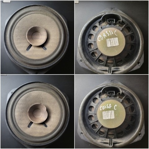 SPEAKERS FACTORY-MADE 165 OPEL CORSA C WITH 90389367  